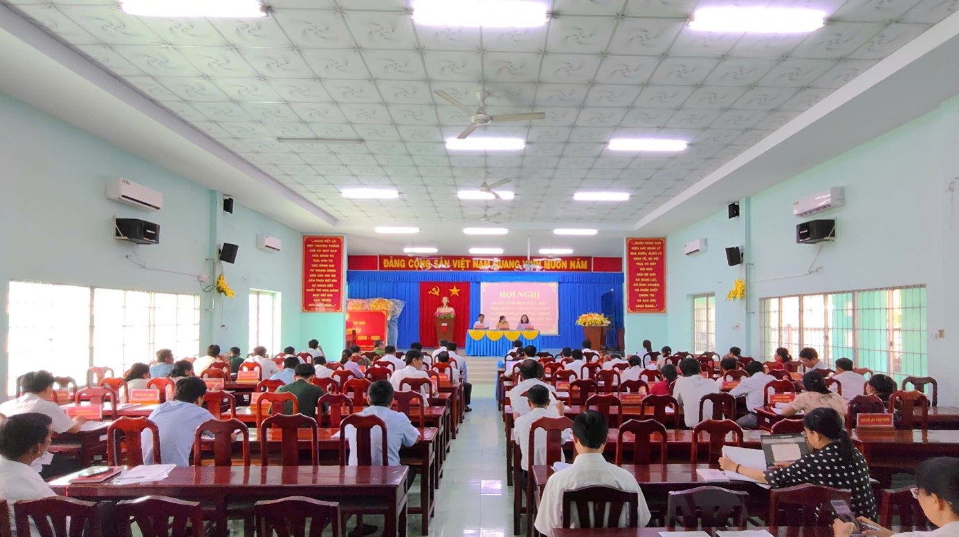 Đảng ủy xã Tập Sơn Tổ chức Hội nghị sơ kết thực hiện Nghị quyết 6 tháng đầu năm, triển khai nhiệm vụ 6 tháng cuối năm 2026