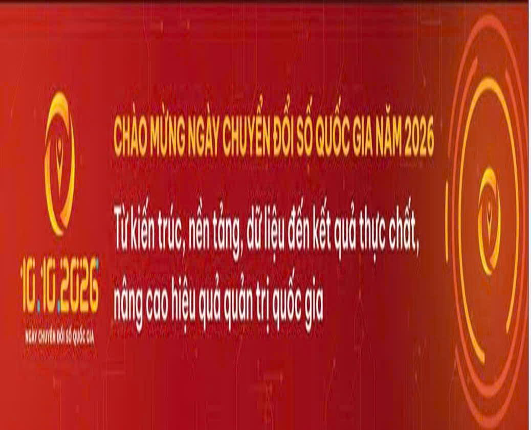Phổ biến bộ nhận diện Ngày Chuyển đổi số quốc gia năm 2026